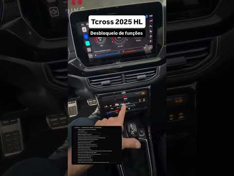 T‑Cross Highline: Coding avançado — Menu Sport, turbo, TPS e Lane Assist