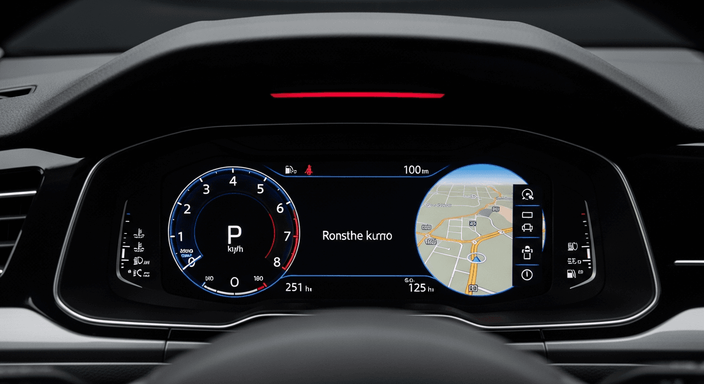 Painel Digital Original VW: como funciona o retrofit do cluster